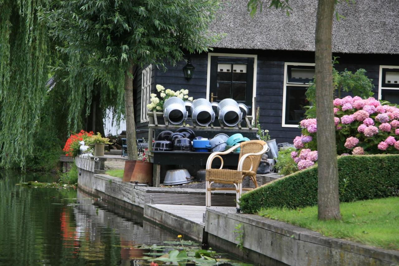 Schiphuis Giethoorn/Wanneperveen别墅 外观 照片